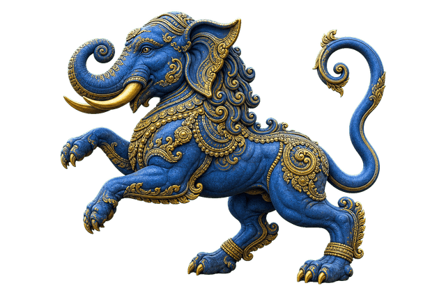 Gaja Yali — lion-bodied, elephant-headed